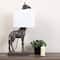 Hello Honey® 28" Bronze Giraffe Table Lamp with Linen Shade